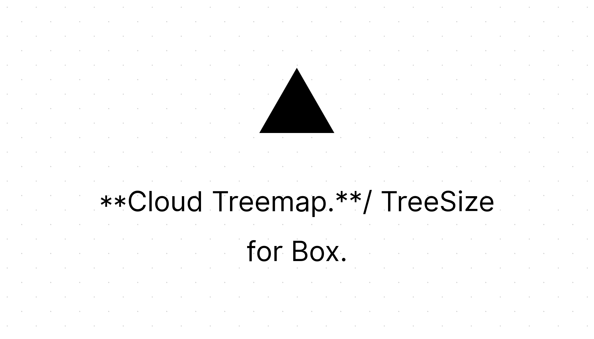 TreeSize for Box - Cloud Treemap