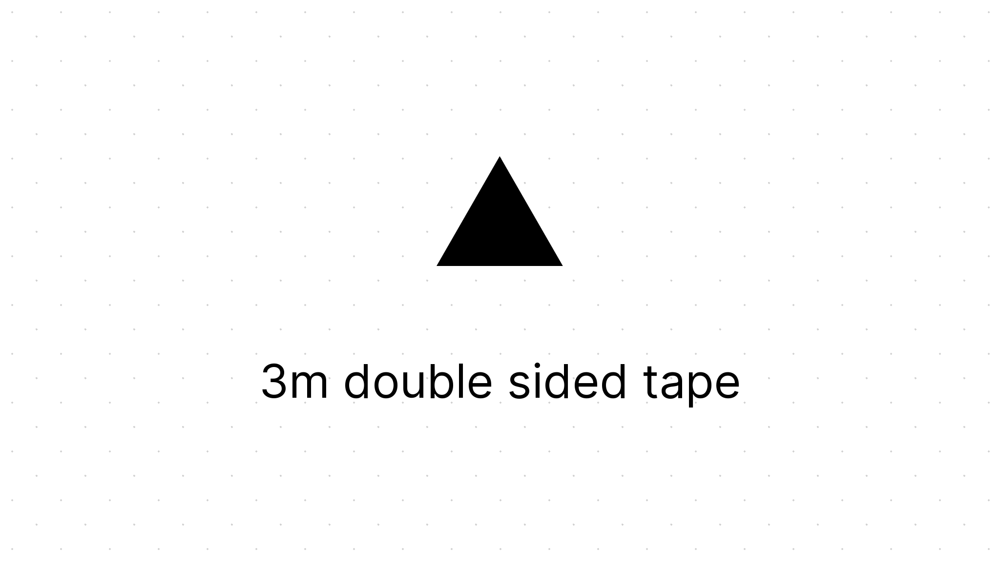 3m double sided tape - Eezee