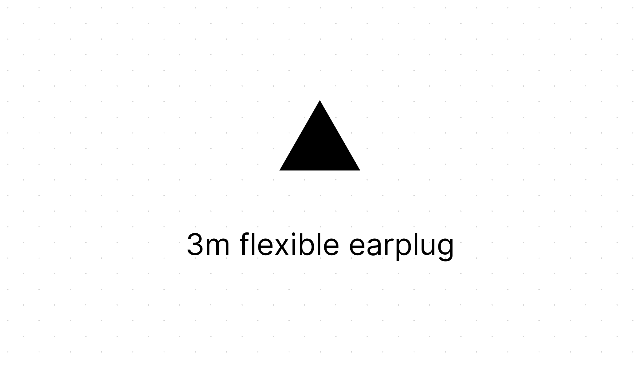 3m flexible earplug - Eezee