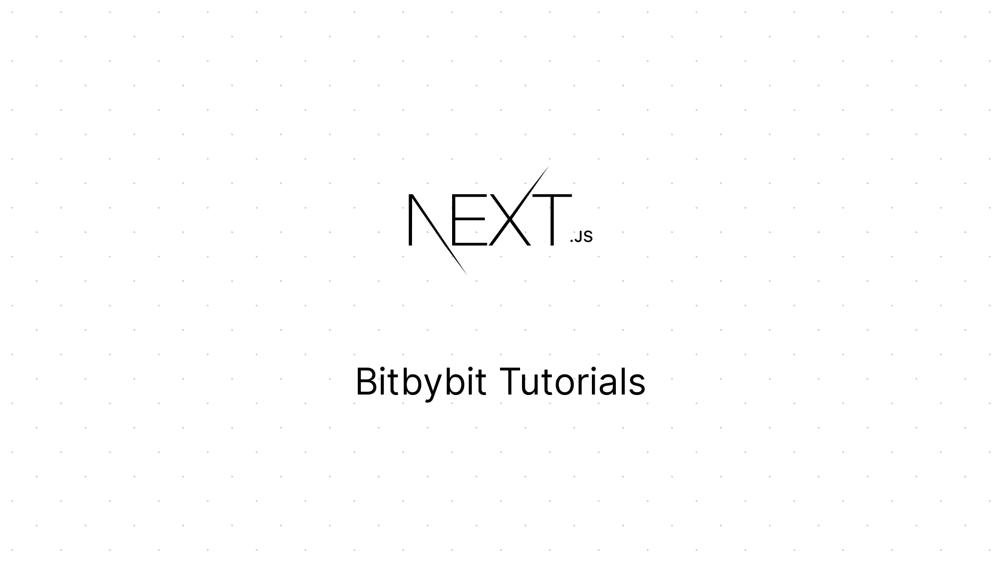 Bitbybit Tutorials