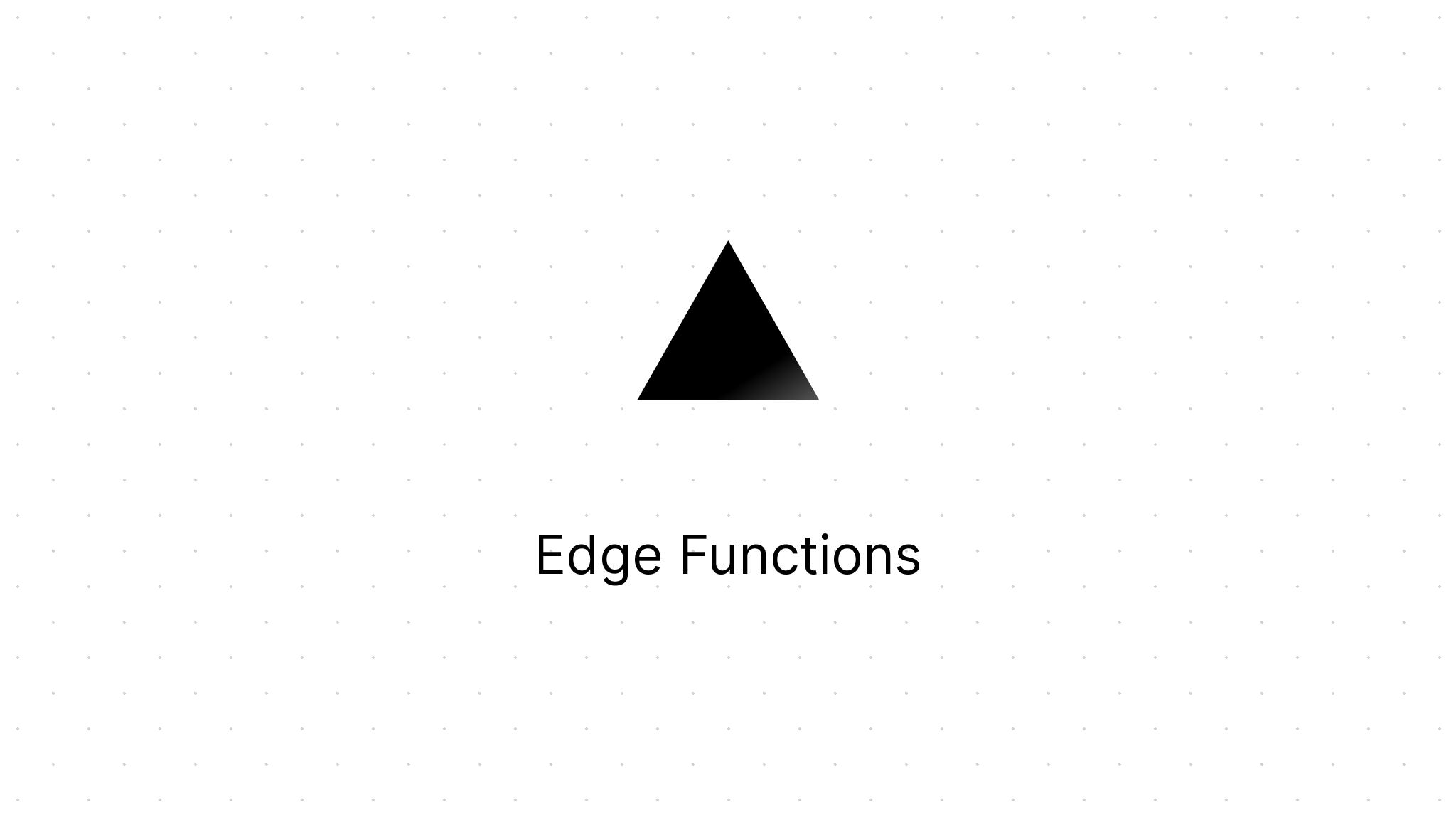 Edge Functions