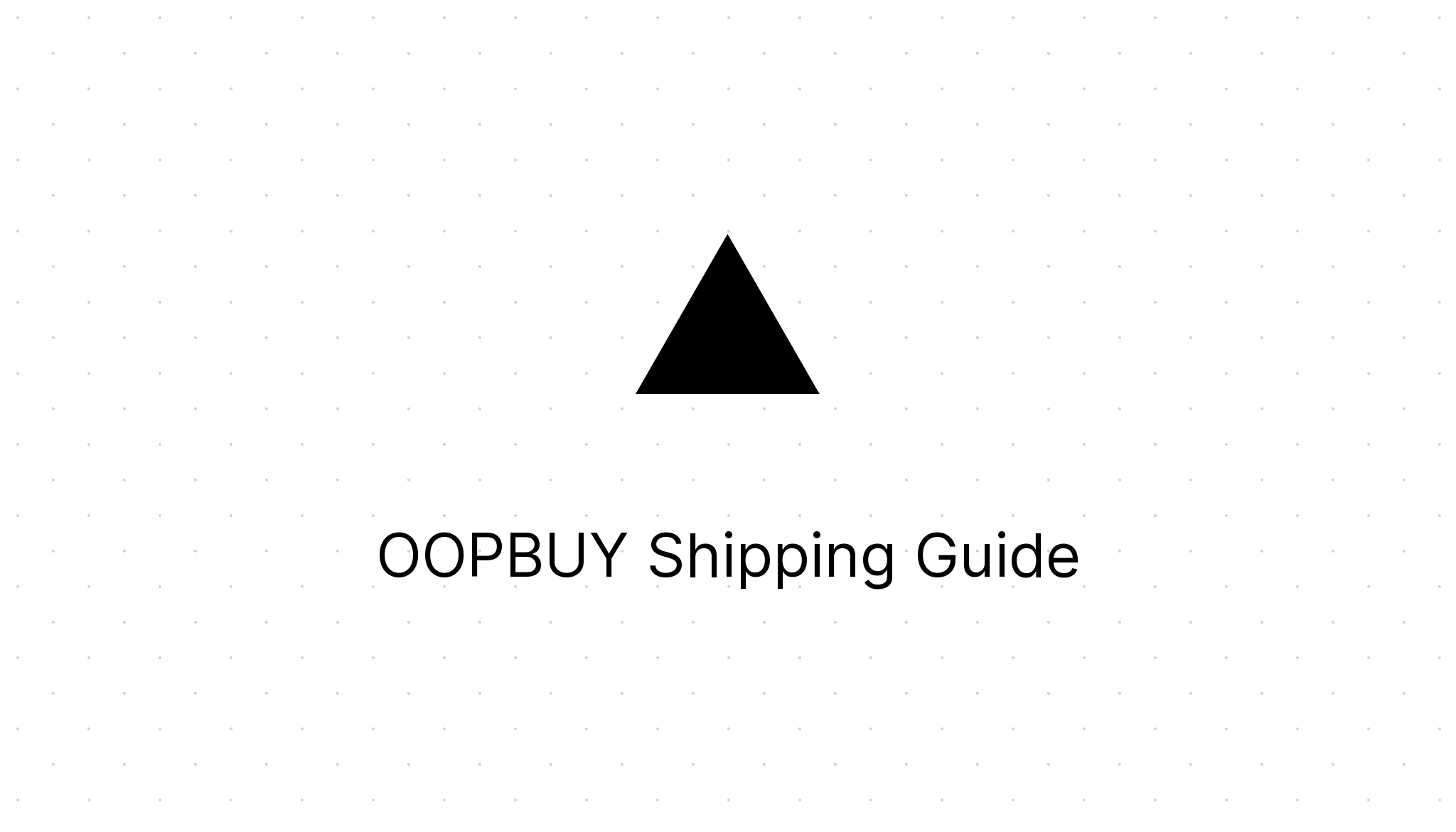 Understanding OOPBUY Shipping: Methods, Costs, and Delivery Times