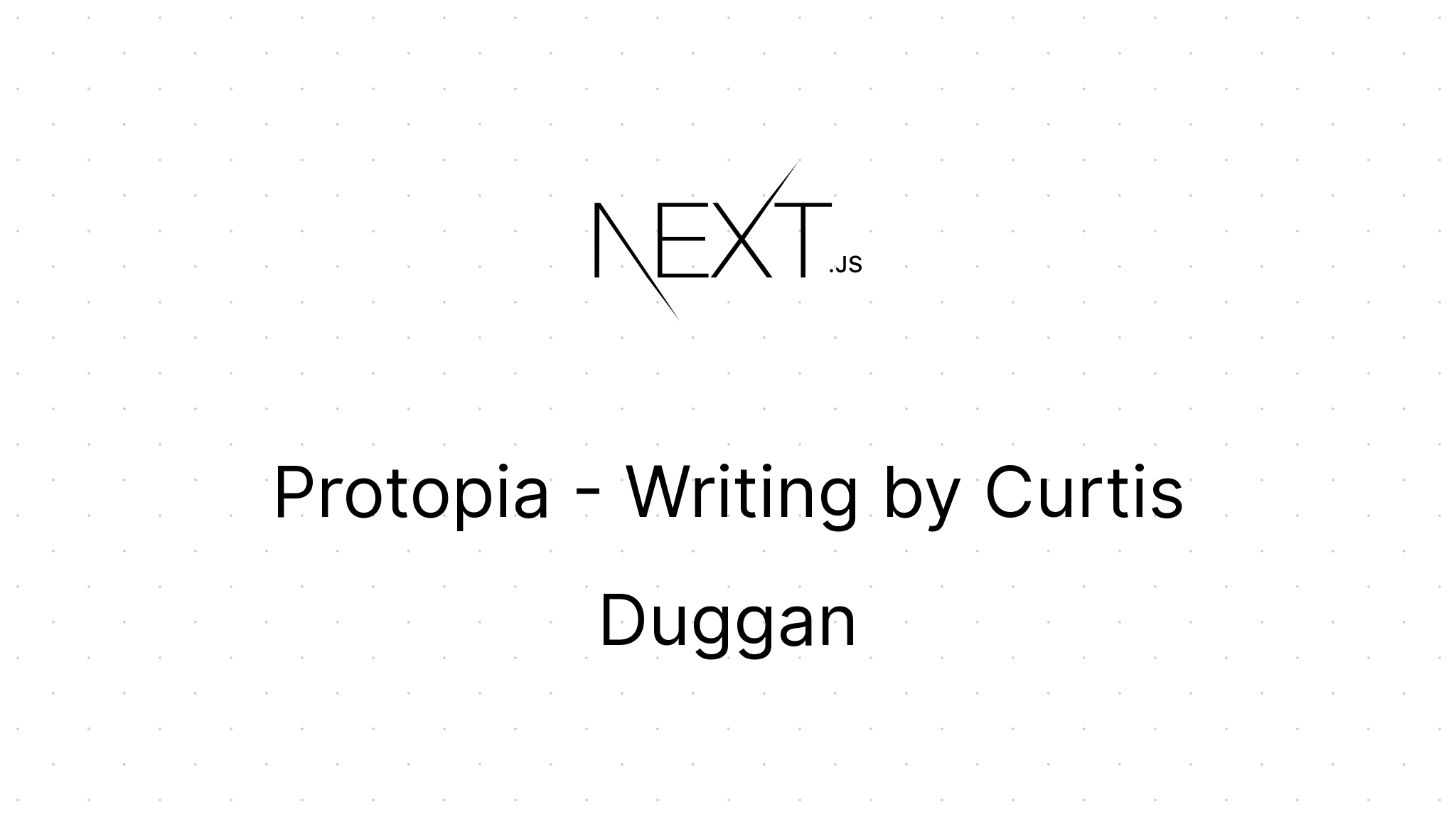 Protopia