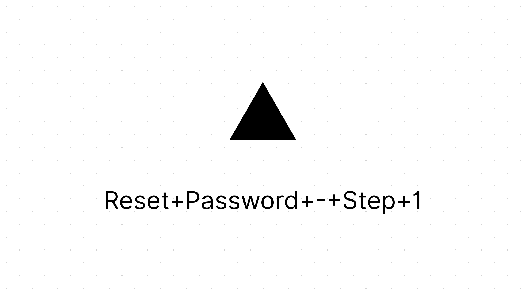 reset password