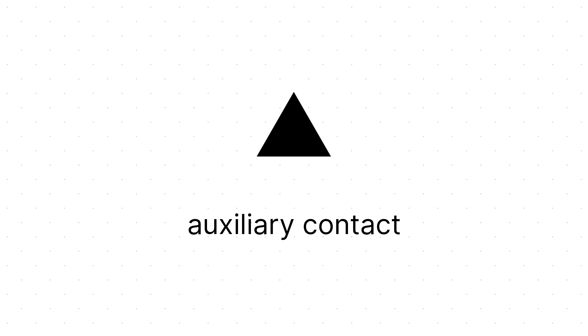 auxiliary contact - Eezee