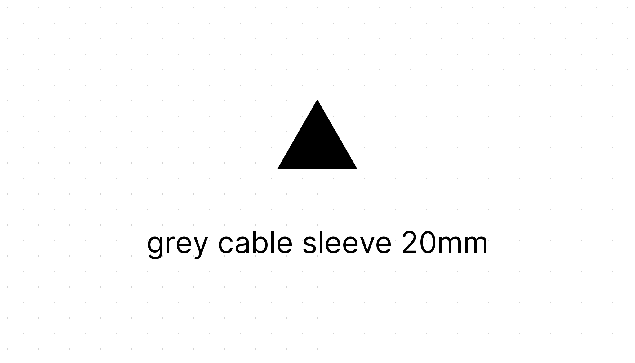 RS PRO Expandable Braided PET Black Cable Sleeve, 20mm Diameter, 5m Length